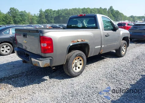 2008 Chevrolet Silverado 1500 Work Truck из США, поврежденный, VIN 1GCEC14X68Z130513